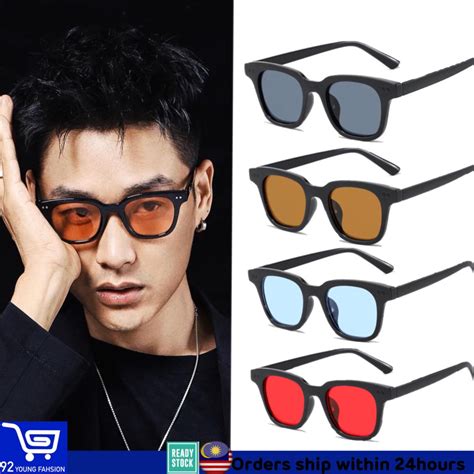 Spec Korean Fashion Star Paragraph Transparent Color Ocean Film