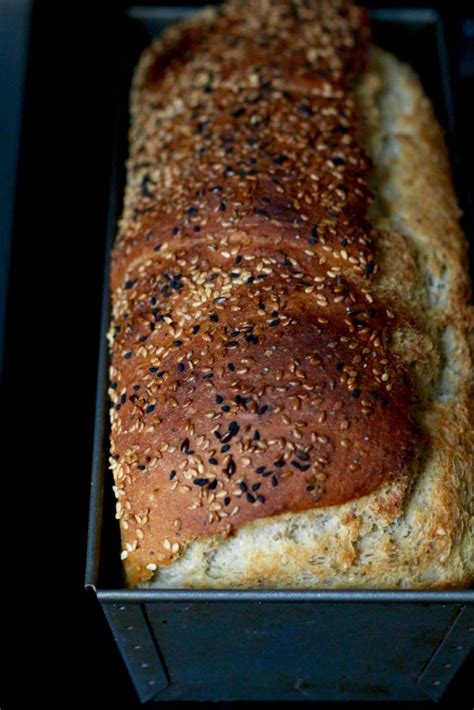 How To Make No Knead Sesame Bread Days Of Jay