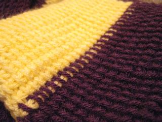 Ravelry: Tunisian Simple Stitch college scarf pattern by Lillian Wong