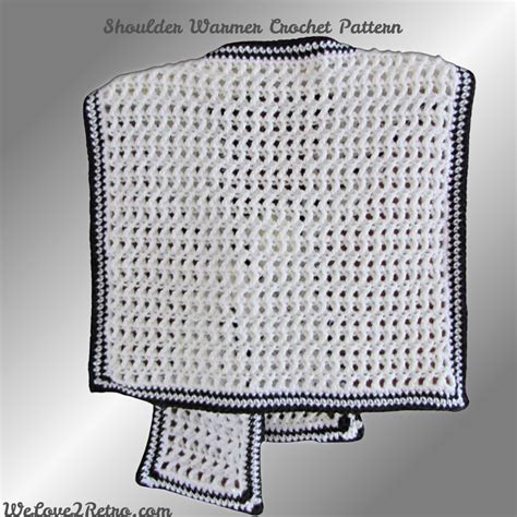 RETIREMENT-SALE*** Easy Crochet Shoulder Warmer Pattern PDF – Cozy Wrap