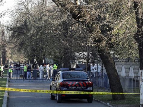 Man Dies Crashing Car Into Russian Embassy In Romanian Capital Today