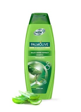 PALMOLIVE Szampon do włosów normalnych z aloesem Silky Shine Effect