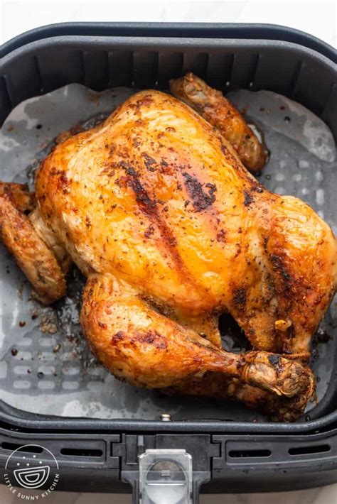 Easy Air Fryer Whole Chicken Little Sunny Kitchen