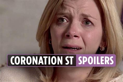 Coronation Street Spoilers Leanne Battersby Breaks Down As Fake