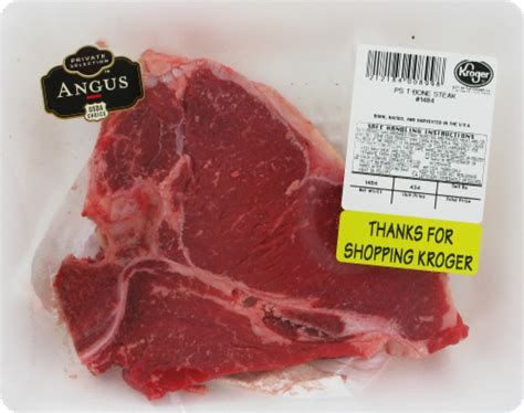 Private Selection™ Angus Beef T Bone Steak 1 Lb Qfc