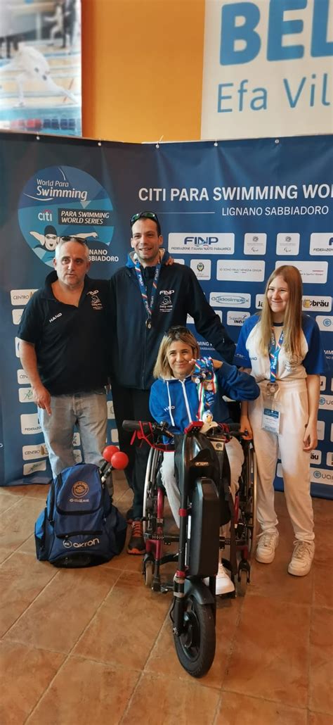 Ai Campionati Assoluti Di Nuoto Paralimpico Ottime Prove Per Camilla