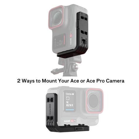 Insta360 Aceace Pro Vertical Horizontal Mount