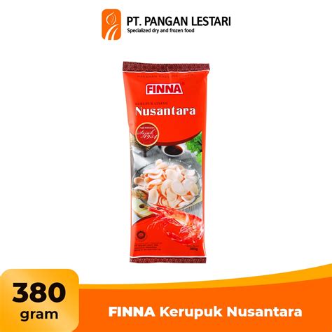 Jual FINNA Kerupuk Udang Nusantara 380 Gr Shopee Indonesia