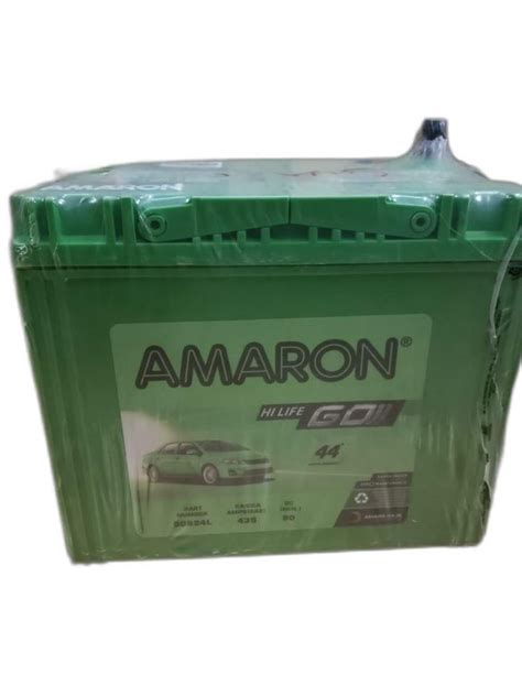 Capacity 65Ah Amaron Hi Life Go Car Battery Model Name Number 95D26L