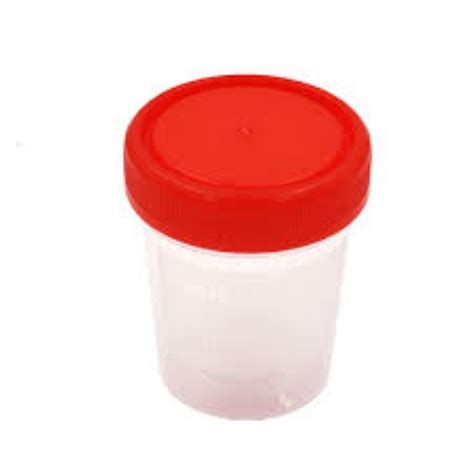 Polypropylene 50 ML Non Sterile Packing Urine Container Model Name