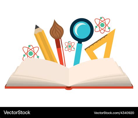 School supplies Royalty Free Vector Image - VectorStock