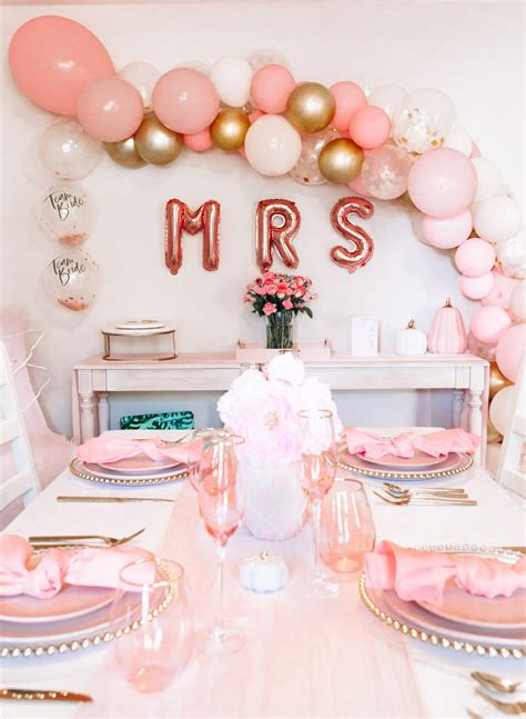 A Pink And Gold Bridal Shower Love Jen Marie