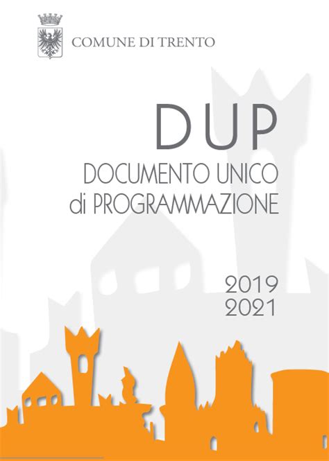 DUP 2019 2021 DUP Documento Unico Di Programmazione