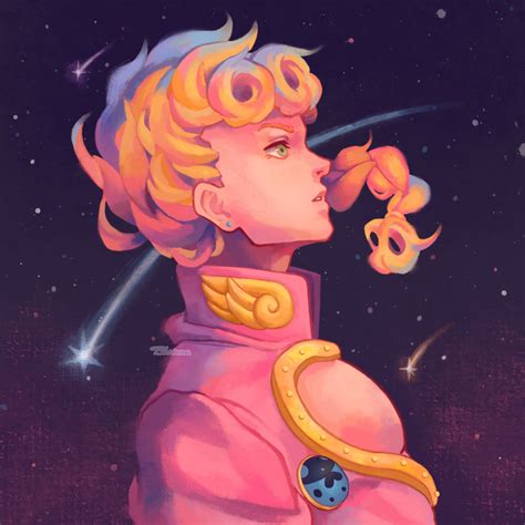 Fanart I Drew Giorno Giovanna Rstardustcrusaders