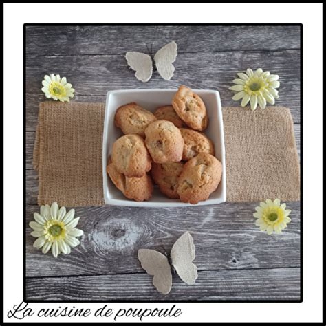 Madeleines La Pomme Et La Cannelle De La Cuisine De Poupoules Et