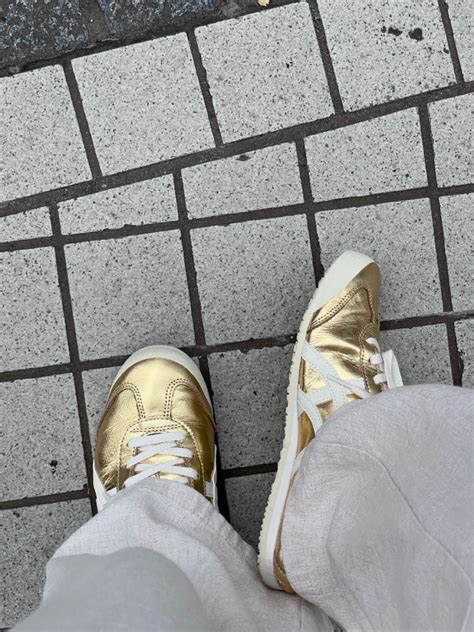 gold onitsuka tigers   onitsuka tiger outfit onitsuka tiger