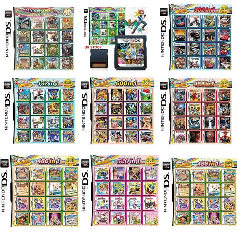 DS 3DS NDSi DSi NDS NDSL NEW Lite Game Card DS Game Card 280 Pokemon