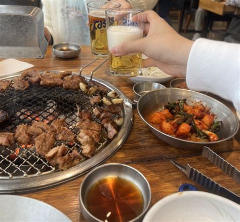 대구 수성구 깔끔하고 맛있었던 돼지갈비 맛집 전원숯불 만촌 네이버 블로그