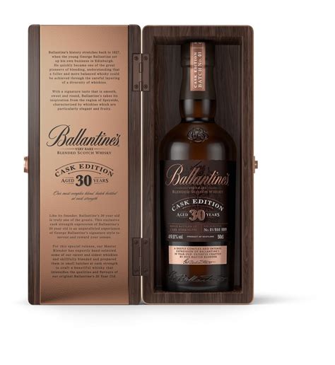 Ballantines Unveils 30 Year Old Cask Edition Exclusive To Korean Duty