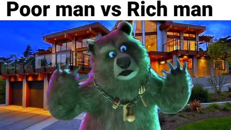 Poor Man Vs Rich Man Youtube