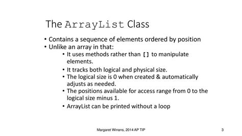 List Interface Arraylist Class Implements The List Interface Ppt Download