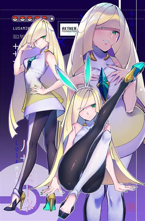 Lusamine Pokémon Sun Moon Image by BOMHAT 3569916 Zerochan