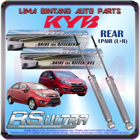 Pair Proton Iriz Persona Vvt Rear Shock Absorber Heavy Duty Rs