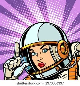 63 Spaceman Pointing Finger Drawing Images Stock Photos Vectors