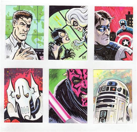 Commission An Original Comic Art Sketch Card Greg Moutafis