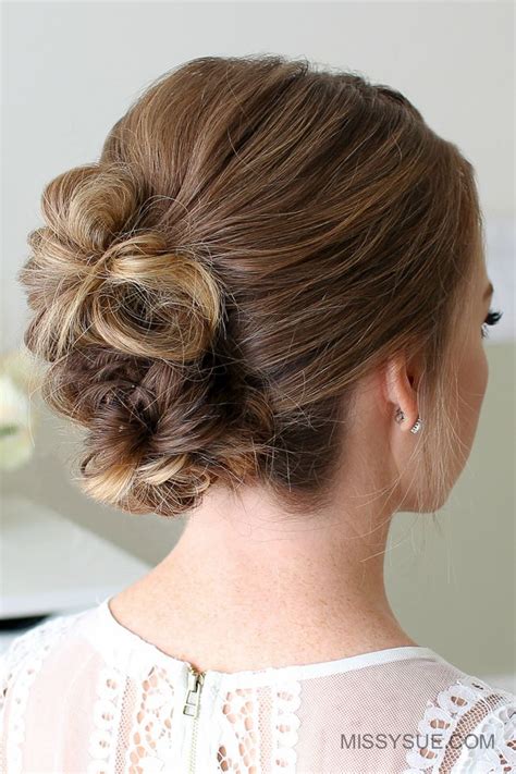 Double French Braid Mohawk Bun Missy Sue French Braid Mohawk Braid