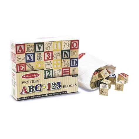 Melissa And Doug Abc 123 Blocks Big W