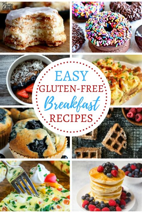 Easy Gluten-Free Breakfast Recipes - Mama Knows Gluten Free