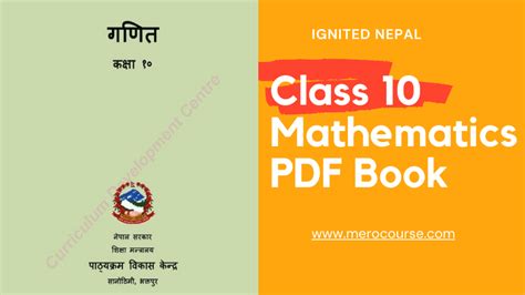 Class 10 Optional Mathematics Book Pdf Merocourse Blog