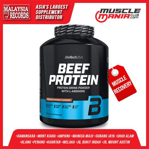 Biotechusa Beef Protein Lbs Lazada