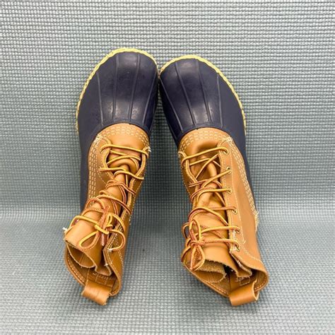 L L Bean Shoes Ll Bean Classic Bean Boots Womens Rubber Duck Rain Boots Size 6 Wide Poshmark