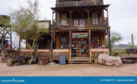 Goldfield Ghost Town Apache Junction Arizona Editorial Photography