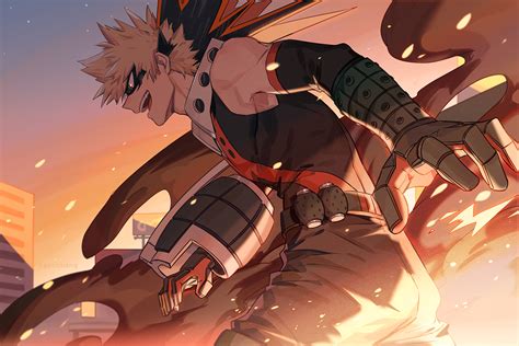 Bakugou Katsuki Boku No Hero Academia Wallpaper Zerochan