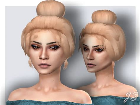 Sims Cc Hair Bun