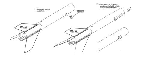 Astra 1714 Estes Workshop Rocket Kit Instructions