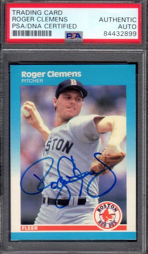 Roger Clemens Autographed Memorabilia Signed Photo Jersey