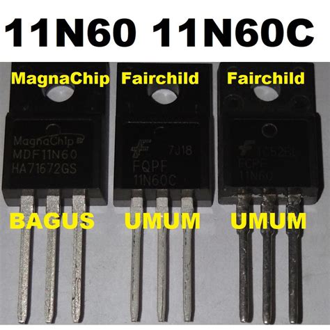 Jual N N C Fqpf N C Fcpf N Mdf N N Chanel Mosfet