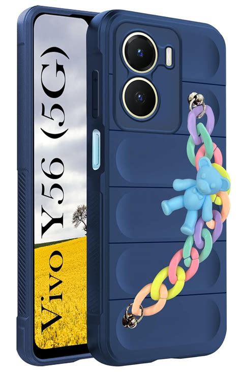 Jkobi Vivo Y56 5G Back Cover For Girls Case With Bracelet Wrist