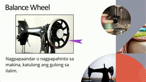 Bahagi Ng Makinang De Padyak Youtube