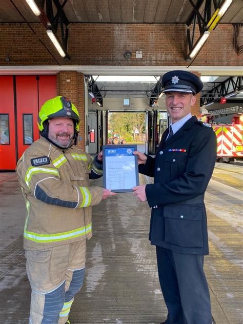 London Fire Brigade On Twitter After 30 Years Of Service Firefighter