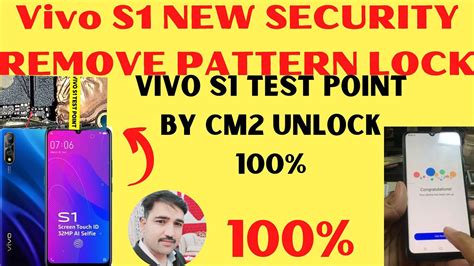 Vivo S1 NEW SECURITY REMOVE PATTERN LOCK Vivo S1 Test Point By CM2