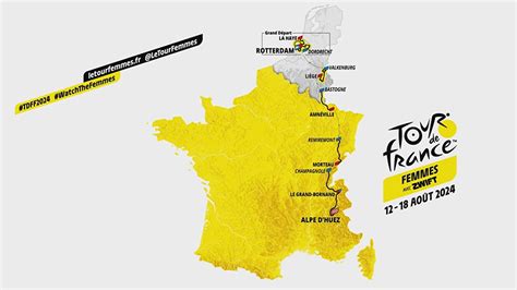 De Rotterdam à l Alpe d Huez découvrez le parcours du Tour de France