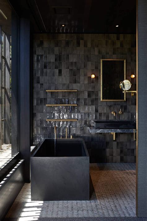 50 Amazing Black Bathroom Design Ideas The Nordroom