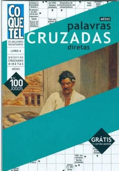 PALAVRAS CRUZADAS DIRETAS NIVEL MEDIO VOL 4 Livros De