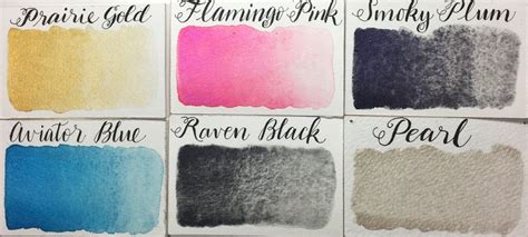 Stoneground Pearlescent Watercolor Sets