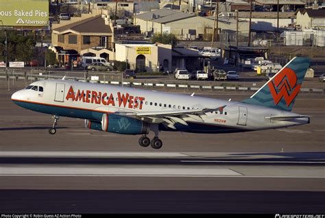 N821AW America West Airlines Airbus A319 132 Photo By Robin Guess AZ